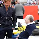 Nico Rosberg (GER) Mercedes-Benz Ambassador talks to Frank Williams (GBR) Williams Team Owner at Williams British Grand Prix Preview Day, Silverstone, England, 2 June 2017. © Sutton Images