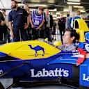 Mark Webber (AUS) sits in the Williams Renault FW14B at Williams British Grand Prix Preview Day, Silverstone, England, 2 June 2017. © Sutton Images