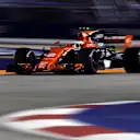 Stoffel Vandoorne (BEL) McLaren MCL32 at Formula One World Championship, Rd14, Singapore Grand Prix, Practice, Marina Bay Street Circuit, Singapore, Friday 15 September 2017. © Manuel Goria/Sutton Images