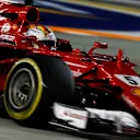 Sebastian Vettel (GER) Ferrari SF70-H at Formula One World Championship, Rd14, Singapore Grand Prix, Practice, Marina Bay Street Circuit, Singapore, Friday 15 September 2017. © Sutton Images