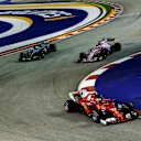 Kimi Raikkonen (FIN) Ferrari SF70-H at Formula One World Championship, Rd14, Singapore Grand Prix, Practice, Marina Bay Street Circuit, Singapore, Friday 15 September 2017. © Sutton Images