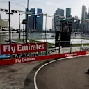 Kimi Raikkonen (FIN) Ferrari SF70-H at Formula One World Championship, Rd14, Singapore Grand Prix, Practice, Marina Bay Street Circuit, Singapore, Friday 15 September 2017. © Mirko Stange/Sutton Images