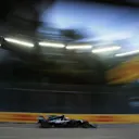 Kevin Magnussen (DEN) Haas VF-17 at Formula One World Championship, Rd14, Singapore Grand Prix, Qualifying, Marina Bay Street Circuit, Singapore, Saturday 16 September 2017. © Sutton Images