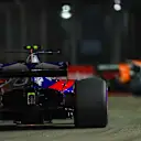 Carlos Sainz (ESP) Scuderia Toro Rosso STR12 at Formula One World Championship, Rd14, Singapore Grand Prix, Qualifying, Marina Bay Street Circuit, Singapore, Saturday 16 September 2017. © Sutton Images