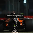 Fernando Alonso (ESP) McLaren MCL32 at Formula One World Championship, Rd14, Singapore Grand Prix, Qualifying, Marina Bay Street Circuit, Singapore, Saturday 16 September 2017. © Sutton Images