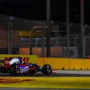 Carlos Sainz (ESP) Scuderia Toro Rosso STR12 at Formula One World Championship, Rd14, Singapore Grand Prix, Qualifying, Marina Bay Street Circuit, Singapore, Saturday 16 September 2017. © Sutton Images