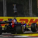 Carlos Sainz (ESP) Scuderia Toro Rosso STR12 at Formula One World Championship, Rd14, Singapore Grand Prix, Qualifying, Marina Bay Street Circuit, Singapore, Saturday 16 September 2017. © Sutton Images