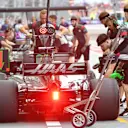 Romain Grosjean (FRA) Haas VF-17 at Formula One World Championship, Rd14, Singapore Grand Prix, Qualifying, Marina Bay Street Circuit, Singapore, Saturday 16 September 2017. © Sutton Images