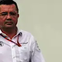 Eric Boullier (FRA) McLaren Racing Director at Formula One World Championship, Rd14, Singapore Grand Prix, Race, Marina Bay Street Circuit, Singapore, Sunday 17 September 2017. © Sutton Images