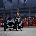 Max Verstappen (NED) Red Bull Racing on the drivers parade at Formula One World Championship, Rd14, Singapore Grand Prix, Race, Marina Bay Street Circuit, Singapore, Sunday 17 September 2017. © Sutton Images