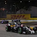 Romain Grosjean (FRA) Haas VF-17 at Formula One World Championship, Rd14, Singapore Grand Prix, Race, Marina Bay Street Circuit, Singapore, Sunday 17 September 2017. © Sutton Images