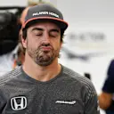 Fernando Alonso (ESP) McLaren on the drivers parade at Formula One World Championship, Rd14, Singapore Grand Prix, Race, Marina Bay Street Circuit, Singapore, Sunday 17 September 2017. © Manuel Goria/Sutton Images