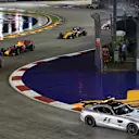 Safety car leads the field at Formula One World Championship, Rd14, Singapore Grand Prix, Race, Marina Bay Street Circuit, Singapore, Sunday 17 September 2017. © Kym Illman/Sutton Images