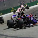 Carlos Sainz (ESP) Scuderia Toro Rosso STR12 at Formula One World Championship, Rd14, Singapore Grand Prix, Race, Marina Bay Street Circuit, Singapore, Sunday 17 September 2017. © Sutton Images