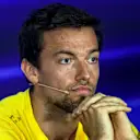 Jolyon Palmer (GBR) Renault Sport F1 Team in the Press Conference at Formula One World Championship, Rd14, Singapore Grand Prix, Preparations, Marina Bay Street Circuit, Singapore, Thursday 14 September 2017. © Sutton Images