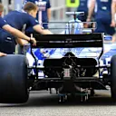 Sauber mechanics with Sauber C36 at Formula One World Championship, Rd14, Singapore Grand Prix, Preparations, Marina Bay Street Circuit, Singapore, Thursday 14 September 2017. © Sutton Images