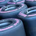 Pirelli tyres at Formula One World Championship, Rd14, Singapore Grand Prix, Preparations, Marina Bay Street Circuit, Singapore, Wednesday 13 September 2017. © Sutton Images