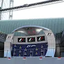 Podium at Formula One World Championship, Rd14, Singapore Grand Prix, Preparations, Marina Bay Street Circuit, Singapore, Wednesday 13 September 2017. © Sutton Images