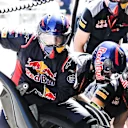 Red Bull Racing mechanics at Formula One World Championship, Rd5, Spanish Grand Prix, Practice, Barcelona, Spain, Friday 12 May 2017. © Sutton Motorsport Images