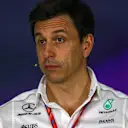 Toto Wolff (AUT) Mercedes AMG F1 Director of Motorsport in the Press Conference at Formula One World Championship, Rd5, Spanish Grand Prix, Practice, Barcelona, Spain, Friday 12 May 2017. © Sutton Motorsport Images