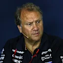 Robert Fearnley (GBR) Force India F1 Team Deputy Team Principal in the Press Conference at Formula One World Championship, Rd5, Spanish Grand Prix, Practice, Barcelona, Spain, Friday 12 May 2017. © Sutton Motorsport Images