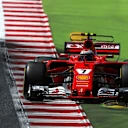 Sebastian Vettel (GER) Ferrari SF70-H at Formula One World Championship, Rd5, Spanish Grand Prix, Qualifying, Barcelona, Spain, Saturday 13 May 2017. © Sutton Motorsport Images