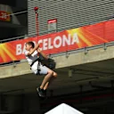Fan and Zip Wire entertainment at Formula One World Championship, Rd5, Spanish Grand Prix, Race, Barcelona, Spain, Sunday 14 May 2017. © Sutton Motorsport Images