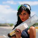 Grid girl at Formula One World Championship, Rd5, Spanish Grand Prix, Race, Barcelona, Spain, Sunday 14 May 2017. © Sutton Motorsport Images