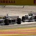 Patrick Friesacher (AUT) F1 Experiences 2-Seater driver and F1 Experiences 2-Seater passenger and Zsolt Baumgartner (HUN) F1 Experiences 2-Seater driver and F1 Experiences 2-Seater passenger at Formula One World Championship, Rd5, Spanish Grand Prix, Race, Barcelona, Spain, Sunday 14 May 2017. © Sutton Motorsport Images