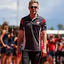 Kevin Magnussen (DEN) Haas F1 on the drivers parade at Formula One World Championship, Rd5, Spanish Grand Prix, Race, Barcelona, Spain, Sunday 14 May 2017. © Sutton Motorsport Images
