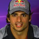 Carlos Sainz jr (ESP) Scuderia Toro Rosso in the Press Conference at Formula One World Championship, Rd5, Spanish Grand Prix, Preparations, Barcelona, Spain, Thursday 11 May 2017. © Sutton Motorsport Images
