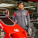 Arjun Maini (IND) Haas F1 Team Development Driver at Formula One World Championship, Rd5, Spanish Grand Prix, Preparations, Barcelona, Spain, Thursday 11 May 2017. © Sutton Motorsport Images