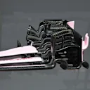 Force India VJM10 front wing detail at Formula One World Championship, Rd5, Spanish Grand Prix, Preparations, Barcelona, Spain, Thursday 11 May 2017. © Sutton Motorsport Images