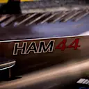 Mercedes AMG F1 W08 engine cover detail at Formula One World Championship, Rd5, Spanish Grand Prix, Preparations, Barcelona, Spain, Thursday 11 May 2017. © Sutton Motorsport Images