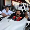 F1 Experiences 2-Seater car with Paul Stoddart (AUS) and Zsolt Baumgartner (HUN) at Formula One World Championship, Rd5, Spanish Grand Prix, Preparations, Barcelona, Spain, Thursday 11 May 2017. © Sutton Motorsport Images