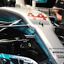 Mercedes-Benz F1 W08 Hybrid in the garage at Formula One World Championship, Rd5, Spanish Grand Prix, Preparations, Barcelona, Spain, Thursday 11 May 2017. © Sutton Motorsport Images