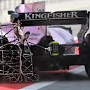 Alfonso Celis jr (MEX) Force India VJM10 with aero sensor at Formula One Testing, Day One, Bahrain International Circuit, Sakhir, Bahrain, Tuesday 18 April 2017. © Sutton Motorsport Images