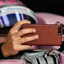 Sergio Perez (MEX) Force India VJM10 selfie at Formula One Testing, Day Two, Bahrain International Circuit, Sakhir, Bahrain, Wednesday 19 April 2017. © Sutton Motorsport Images