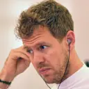 Sebastian Vettel (GER) Ferrari at Formula One Testing, Day Two, Bahrain International Circuit, Sakhir, Bahrain, Wednesday 19 April 2017. © Sutton Motorsport Images