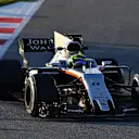 Sergio Perez (MEX) Force India VJM10 at Formula One Testing, Day Four, Barcelona, Spain, 2 March 2017. © Sutton Images