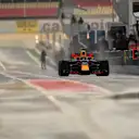 Max Verstappen (NED) Red Bull Racing RB13 and green flag at Formula One Testing, Day Four, Barcelona, Spain, 2 March 2017. © Sutton Images