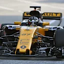 Nico Hulkenberg (GER) Renault Sport F1 Team RS17 at Formula One Testing, Day One, Barcelona, Spain, 27 February 2017. © Sutton Images