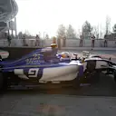Marcus Ericsson (SWE) Sauber C36 at Formula One Testing, Day One, Barcelona, Spain, 27 February 2017. © Sutton Images