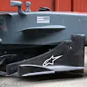 Haas VF-17 barge board and aero detail at Haas VF-17 Launch, Barcelona, Spain, 27 February 2017. © Sutton Images