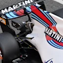 Felipe Massa (BRA) Williams FW40 engine cover fin and rear wing at Formula One Testing, Day One, Barcelona, Spain, 27 February 2017. © Sutton Images