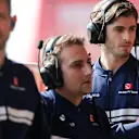 Antonio Giovinazzi (ITA) Sauber at Formula One Testing, Day One, Barcelona, Spain, 27 February 2017. © Sutton Images