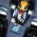 Lewis Hamilton (GBR) Mercedes-Benz F1 W08 Hybrid at Formula One Testing, Day One, Barcelona, Spain, 27 February 2017. © Sutton Images