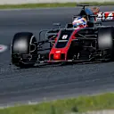 Romain Grosjean (FRA) Haas VF-17 at Formula One Testing, Day Three, Barcelona, Spain, 1 March 2017. © Sutton Images