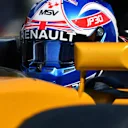 Jolyon Palmer (GBR) Renault Sport F1 Team RS17 at Formula One Testing, Day Three, Barcelona, Spain, 1 March 2017. © Sutton Images