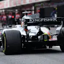 Alfonso Celis jr (MEX) Force India VJM10 at Formula One Testing, Day Three, Barcelona, Spain, 1 March 2017. © Sutton Images